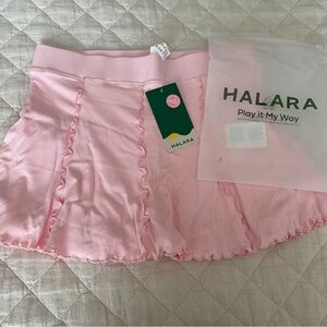 Worn 2 times. Halara pink cotton xs skort